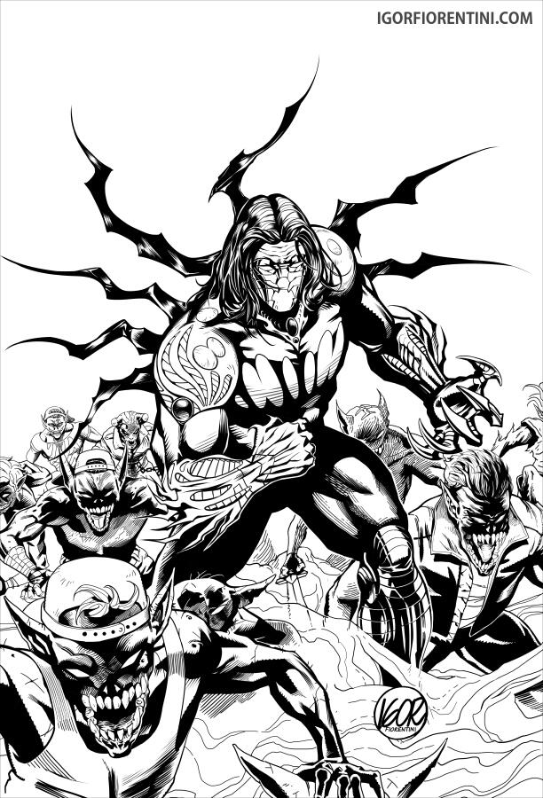 The Darkness inks